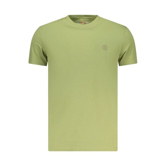 Timberland Verde Cotton Men Men's T-Shirt